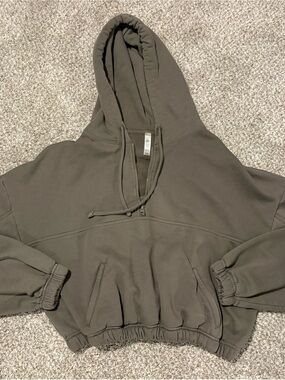 ALO Yoga Cropped Hoodie